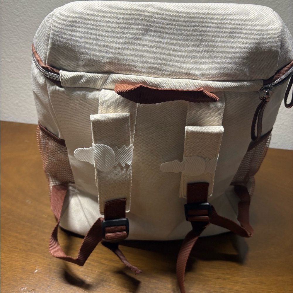 YNS Generic Cream and Brown Food and Drink Storage Back Pack